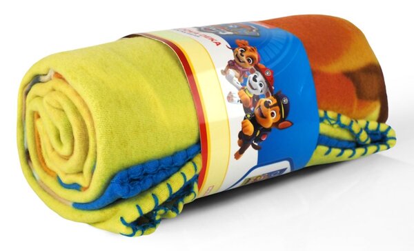 Jerry Fabrics Mancs Őrjárat polár takaró - Kék | 100 x 150 cm