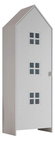 Fehér gyerek ruhásszekrény 58x172x37 cm Casami Bruges – Vipack