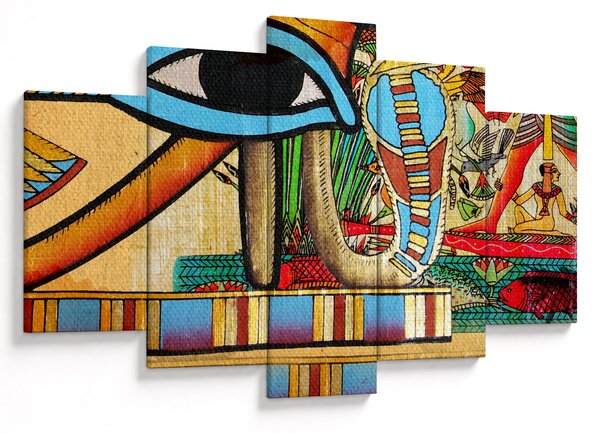 Egyiptomi motívumú kép (150x105 cm)