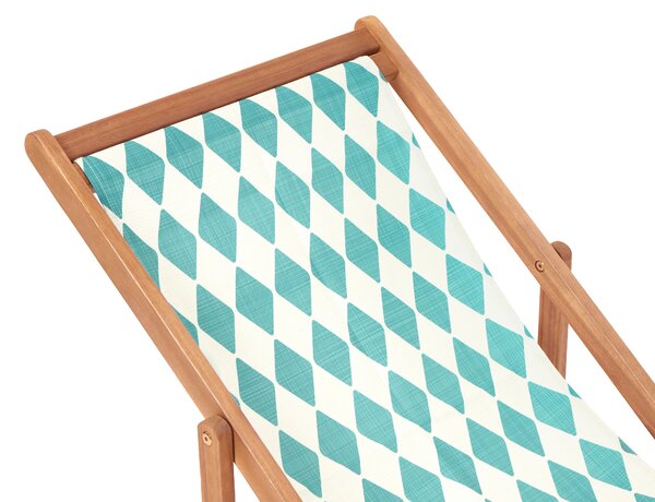 Kétdarabos csere nyugágyhuzat szett ANZIO/AVELLINO 113 x 44 cm Türkiz