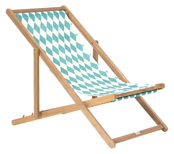 Kétdarabos csere nyugágyhuzat szett ANZIO/AVELLINO 113 x 44 cm Türkiz