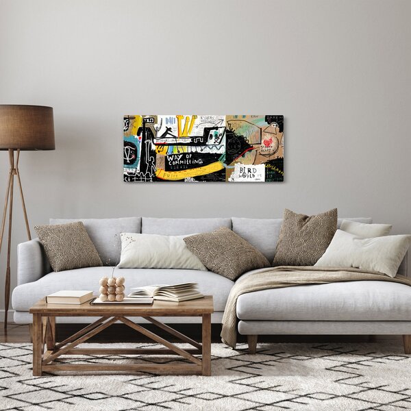 Festmény - Graffiti (120x50 cm)