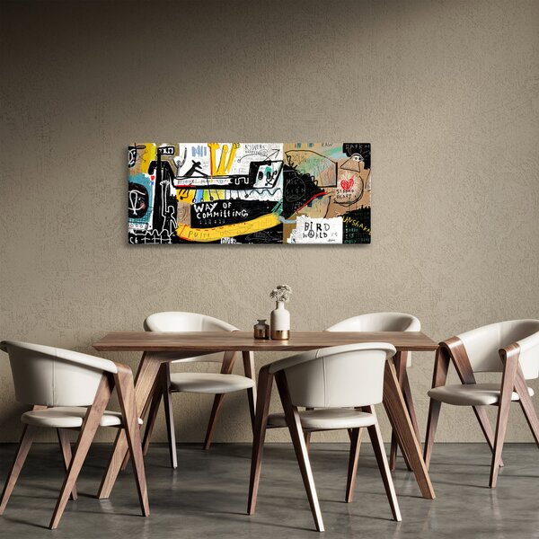 Festmény - Graffiti (120x50 cm)