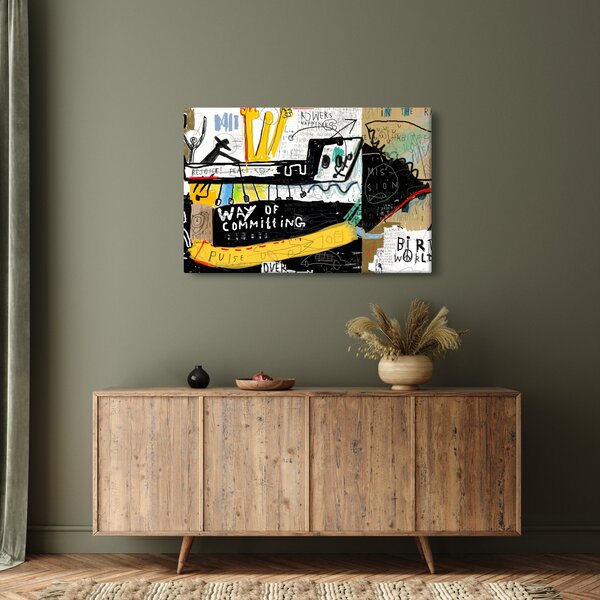 Festmény - Graffiti (90x60 cm)