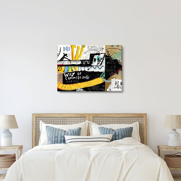 Festmény - Graffiti (70x50 cm)
