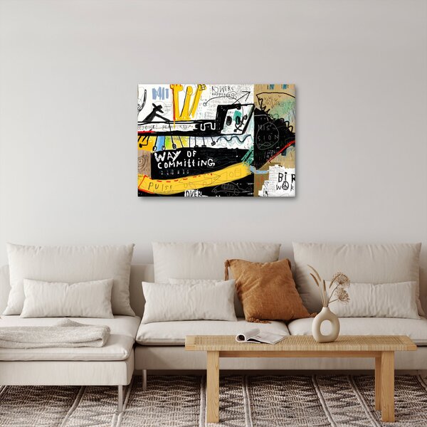 Festmény - Graffiti (70x50 cm)