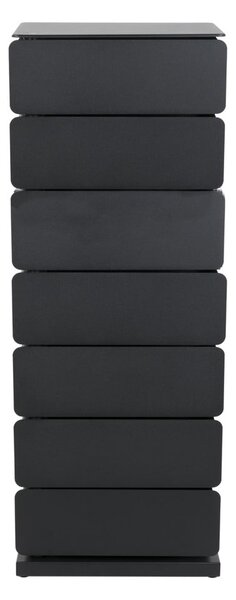 Fekete fém komód 37x99x26 cm Joey – Spinder Design