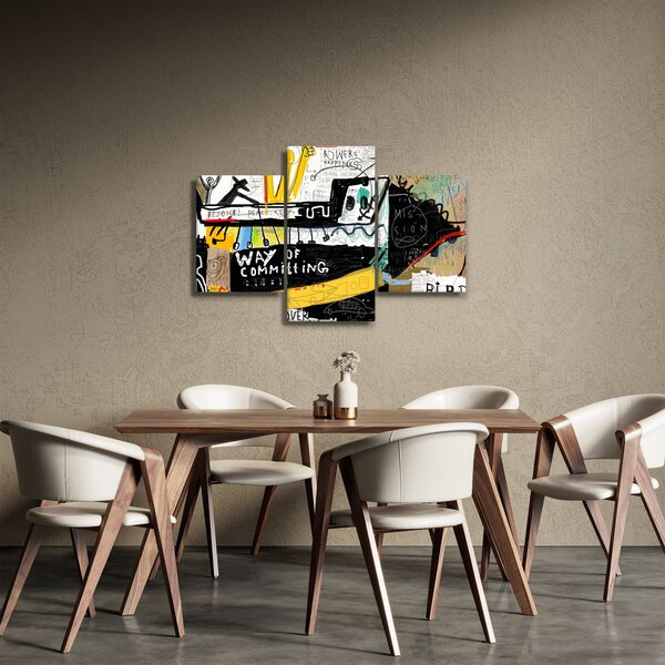 Festmény - Graffiti (90x60 cm)