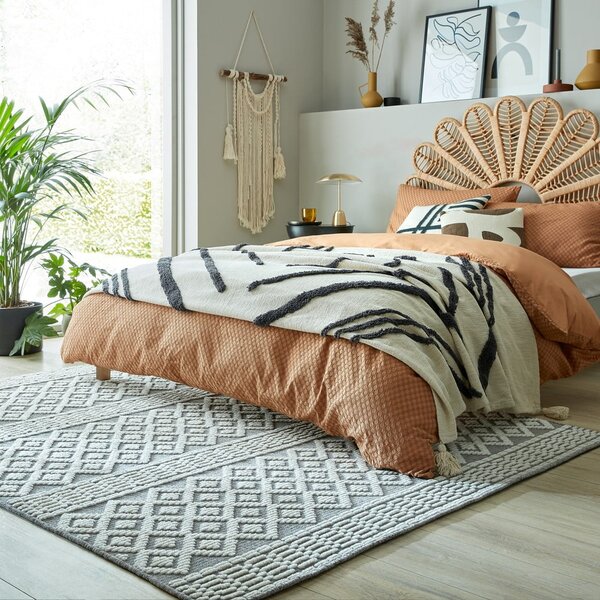 Szürke mosható zsenília szőnyeg 80x160 cm Jhansi – Flair Rugs