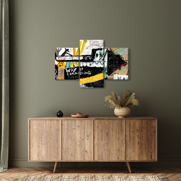 Festmény - Graffiti (90x60 cm)
