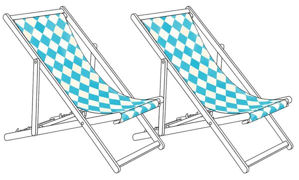 Kétdarabos csere nyugágyhuzat szett ANZIO/AVELLINO 113 x 44 cm Kék