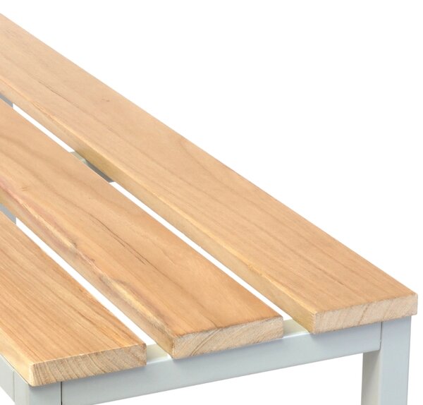 Öltöző pad 100 x 35 x 45 cm, szürke - RAL 7035