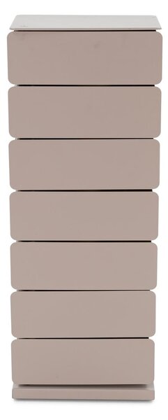 Szürkésbarna fém komód 37x99x26 cm Joey – Spinder Design