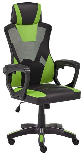 Irodai szék IGNIS Műbőr Lime zöld