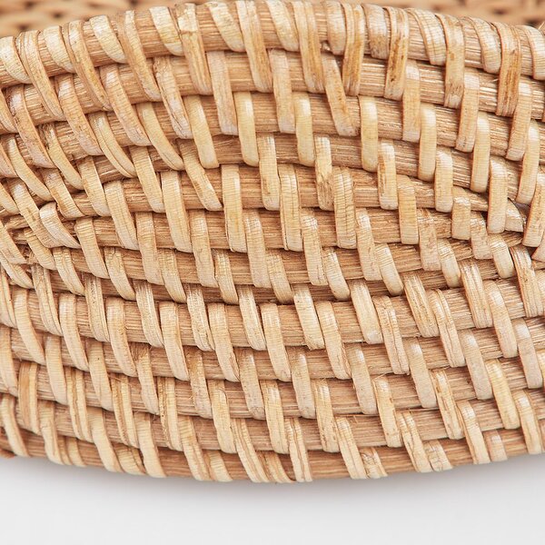 RONDA rattan tálca Ø 26 cm