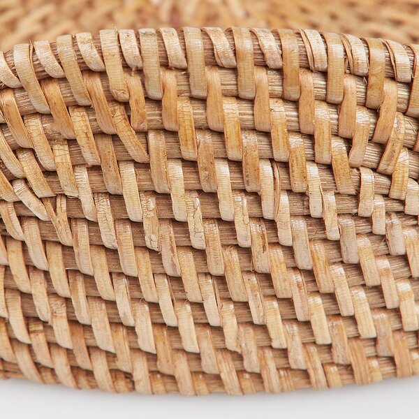 RONDA rattan tálca Ø 30 cm
