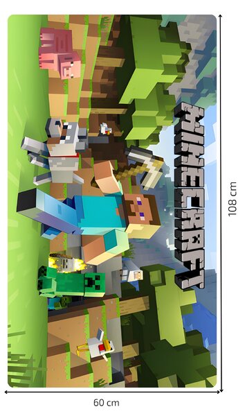 PIPPER. Textil falmatrica "Minecraft" Méret: 40cm