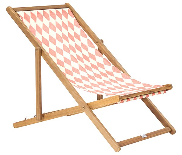 Kétdarabos csere nyugágyhuzat szett ANZIO/AVELLINO 113 x 44 cm Világospiros