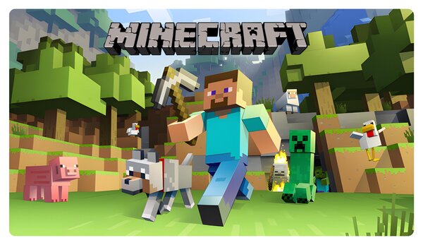 PIPPER. Textil falmatrica "Minecraft" Méret: 40cm