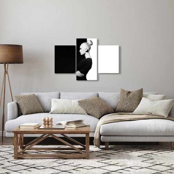 Kép - Nő à la yin and yang (90x60 cm)