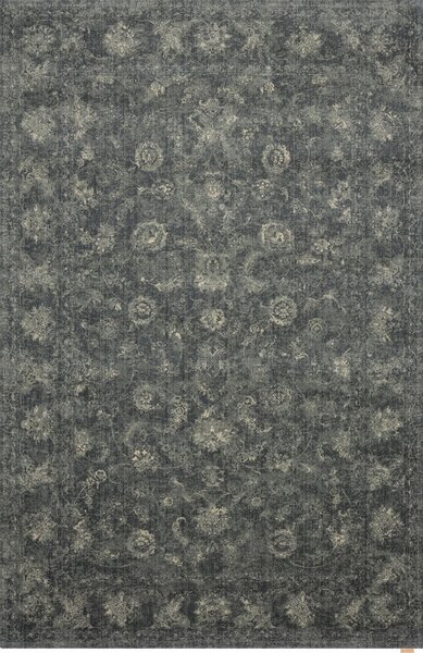Szürke gyapjú szőnyeg 200x300 cm Calisia Vintage Flora – Agnella