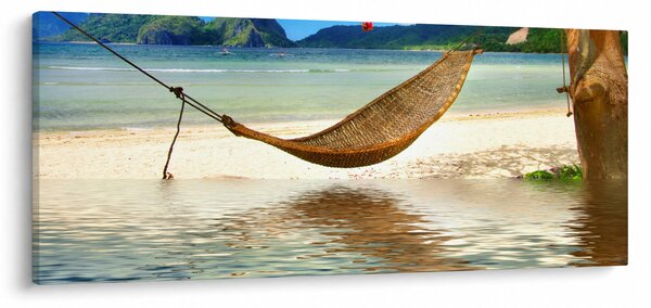 Kép - Relaxálás a tengerparton (120x50 cm)