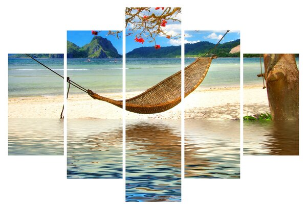 Kép - Relaxálás a tengerparton (150x105 cm)