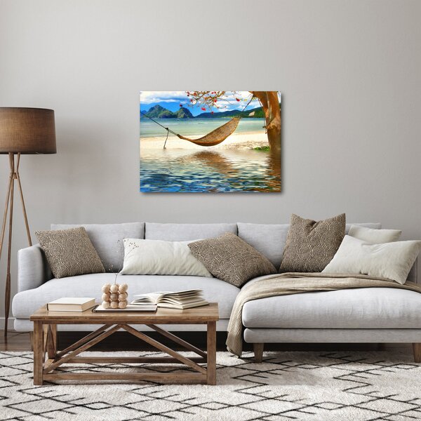 Kép - Relaxálás a tengerparton (70x50 cm)