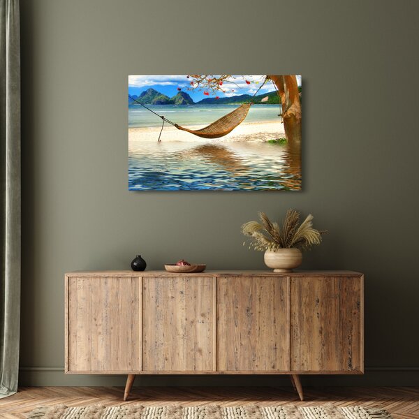 Kép - Relaxálás a tengerparton (90x60 cm)
