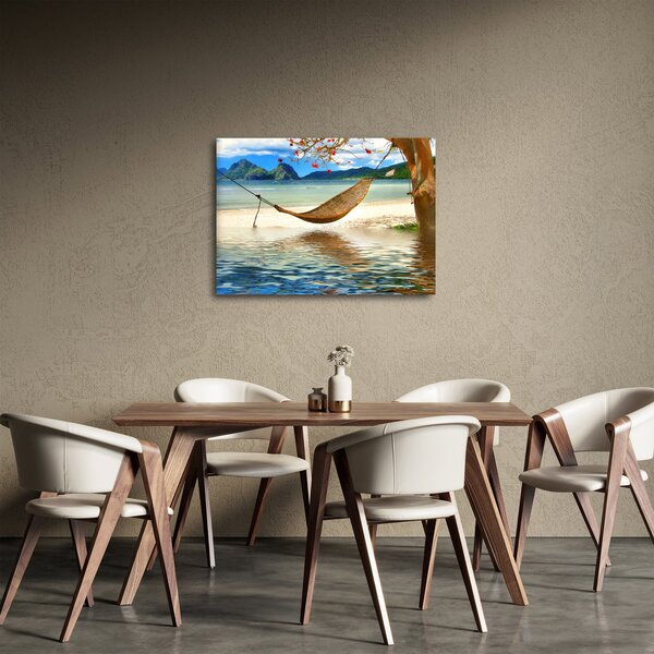 Kép - Relaxálás a tengerparton (70x50 cm)