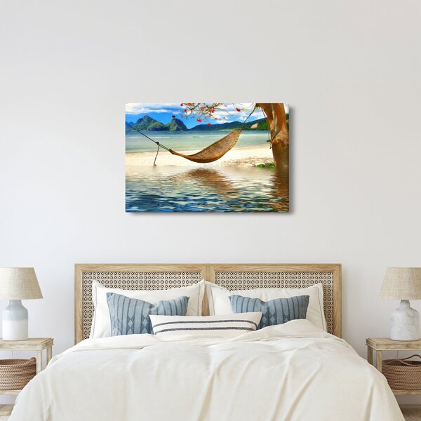 Kép - Relaxálás a tengerparton (90x60 cm)