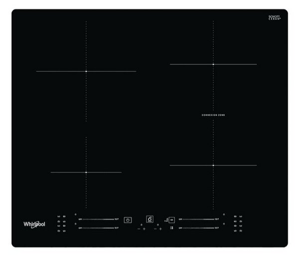 Whirlpool WB S2560 NE Beépíthető indukciós főzőlap, fekete