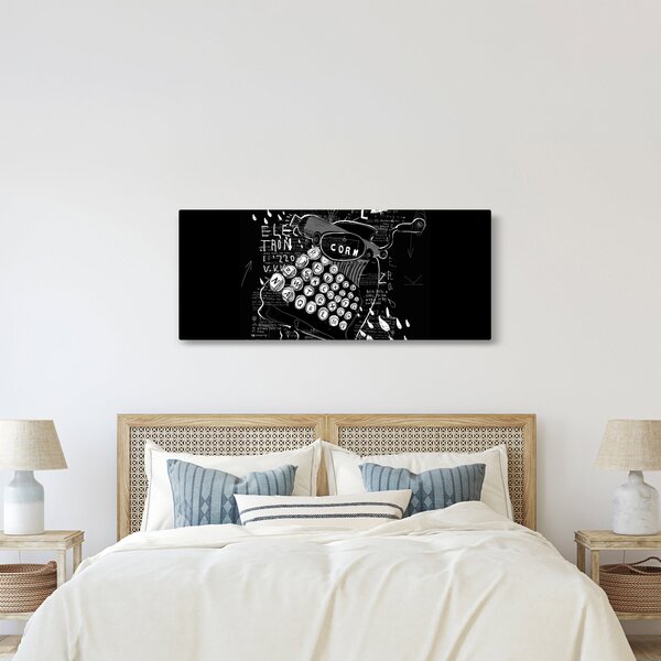 Kép - Rajz Banksy stílusában (120x50 cm)
