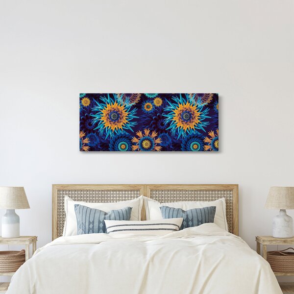 Kép - 3D virágok (120x50 cm)
