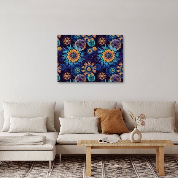 Kép - 3D virágok (70x50 cm)