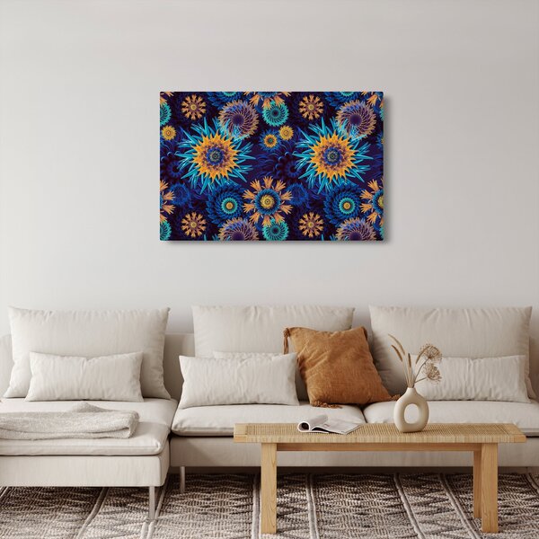 Kép - 3D virágok (90x60 cm)