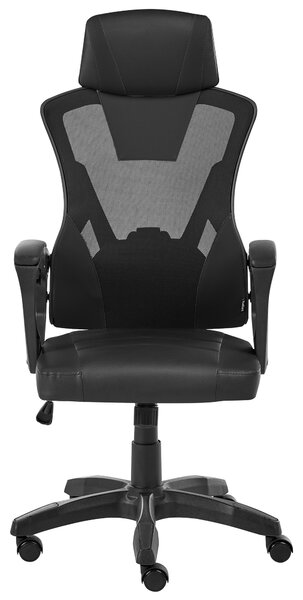 Irodai szék IGNIS Műbőr Fekete