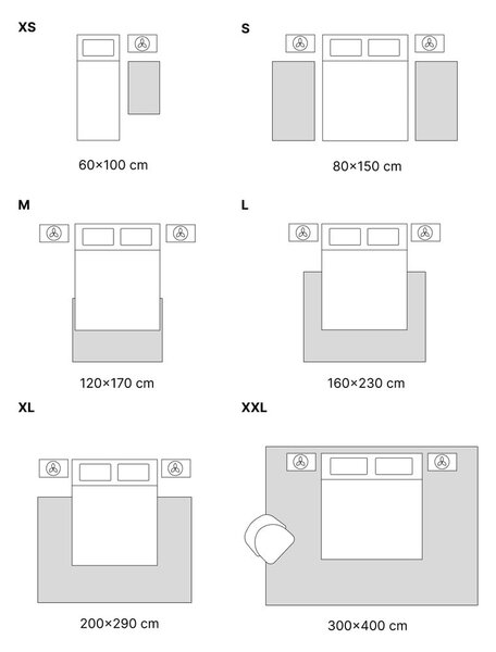 Natúr színű juta szőnyeg 120x170 cm Bouclé – Hanse Home