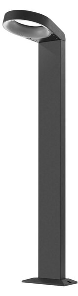 Lucande Modern LED-es útvilágítás Jarka, Alu / szürke / cink, Alumínium, Modern