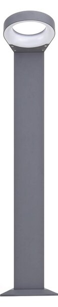 Lucande Modern LED-es útvilágítás Jarka, Alu / szürke / cink, Alumínium, Modern