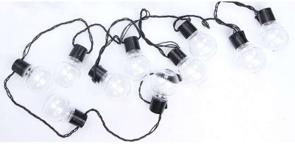 Polifach LED-es kerti Napelemes Fényfüzér 1,8m (P-701)