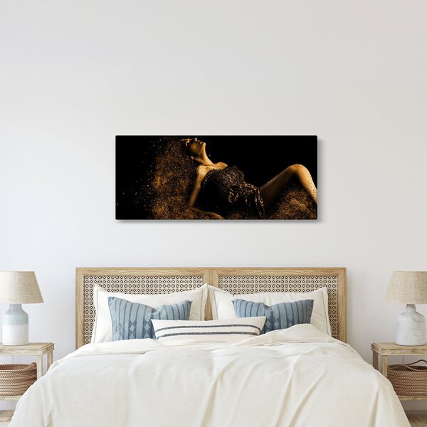 Kép - Egy nő aranyból (120x50 cm)
