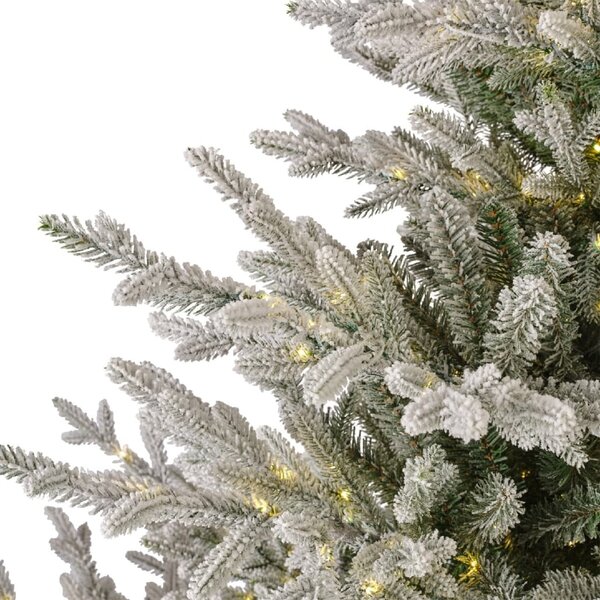 Mű karácsonyfa Norway 210 cm – beépített LED, élethű - 201 - 230 cm - Havas fák