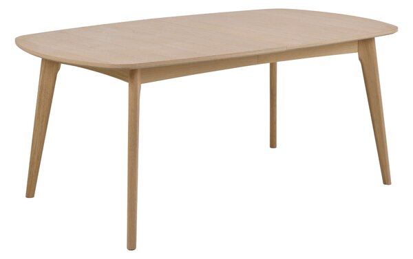 Asztal Norsica Elmdome 110, 76x102cm, Világos fa, Tölgy