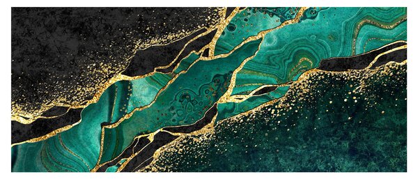 Kép - Kerozin-arany márványozás (120x50 cm)