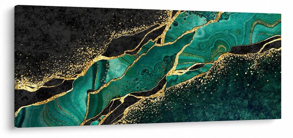Kép - Kerozin-arany márványozás (120x50 cm)
