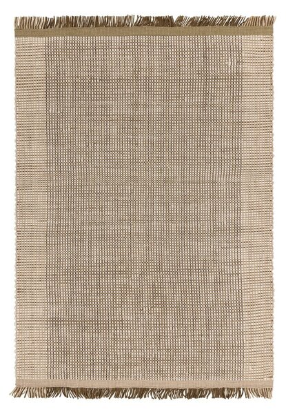 Világosbarna kézi szövésű gyapjú szőnyeg 120x170 cm Avalon – Asiatic Carpets