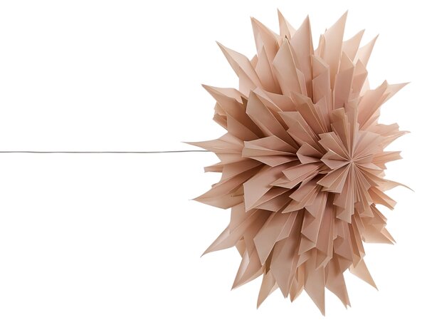 Függődísz háromdarabos szettben LED FORSAN Csillag 41 cm Színes