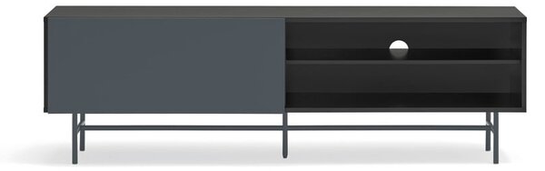 Fekete-antracitszürke TV-állvány 180x56 cm Nube – Teulat
