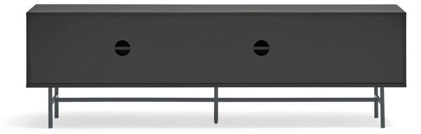 Fekete-antracitszürke TV-állvány 180x56 cm Nube – Teulat